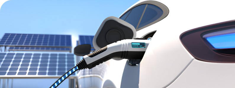 EV Charging icon and service graphic from Beare Group offering professional electric vehicle charger installations Queensland